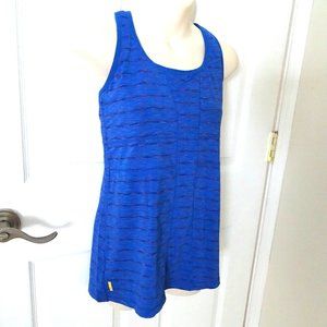 LOLE Blue Tank with Braided Racerback
